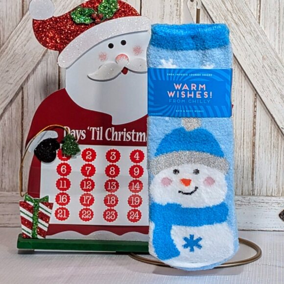 Bath & Body Works Accessories - Bath & Body Works Shea-Infused Lounge Socks 🧦, Warm Wishes ⛄